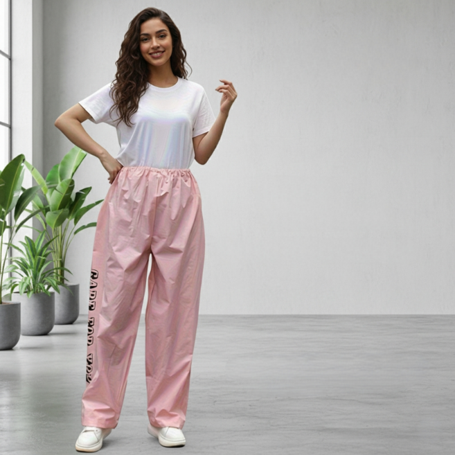 휴대용 야외용 EVA 방수 우의 팬츠