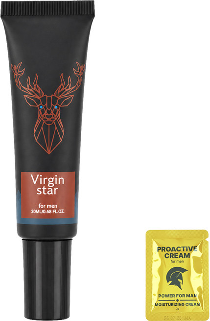 버진스타 롱나잇 케어 크림 남성용 Long Night Cream, 1개, 20ml