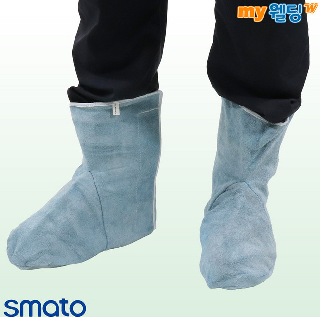 스마토 용접안전각반 용접용가죽각반 안전화보호용, 1개