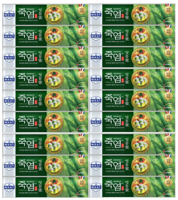 죽염 잇몸고 치약 120g 18개 (3입 6세트), 6세트