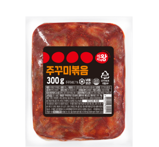 식자재왕 쭈꾸미볶음 간편조리, 4개