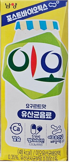남양이오 유산균 음료 프리바이오틱스, 125ml, 24개
