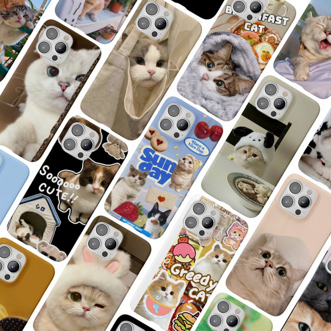 귀여운 고양이 케이스 갤럭시 와이드7 M15 와이드6 버디1 버디2 M23 버디3 A15 버디4 A16