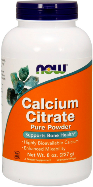 나우푸드 칼슘 시트레이트 퓨어 파우더 비건, 1개, 227g