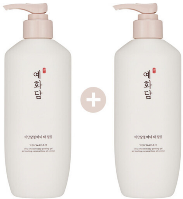 더페이스샵 예화담 비단살결 바디 때 필링, 300ml, 2개