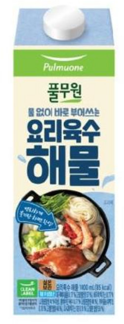 요리육수 해물 1000ml