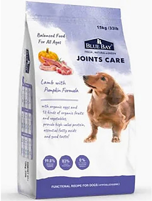 BLUE BAY 倍力 S30 羊肉南瓜關節保健狗飼料 15kg, 1個