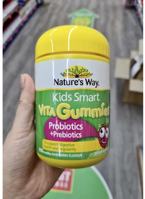 네이쳐스웨이 키즈 어린이 프로바이오틱+프리바이오틱 유산균 구미 110정, 1개 - 쿠팡