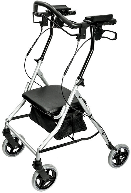 라온아띠 성인용 보행기 KCS-501N 실버카 보행보조차, 1개