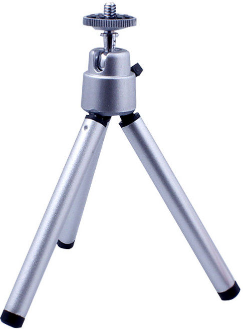 미니 삼각대 2단 실버 핸드폰 트라이포드, 2단미니삼각대(실버)파격가, 1개