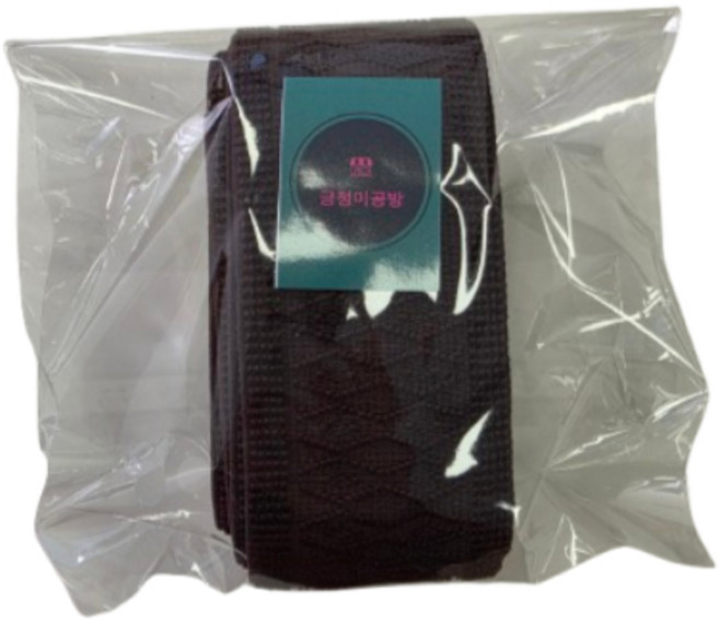 긍정미공방 다이아패턴 컬러 허리고무밴드 50mm 2마, 1개, 다크브라운