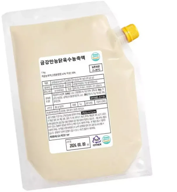 금강 만능 닭육수 농축액 육수베이스, 1kg, 1개