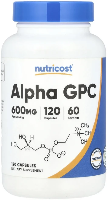 Nutricost 알파-GPC 캡슐 120정(캡슐 1정당 300mg), Nutricost알파GPC캡슐120정캡슐1정당300mg, 1개 - 쿠팡