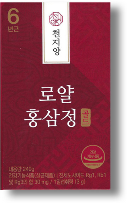 천지양 6년근 로얄 홍삼정 골드240g, 240g, 1개