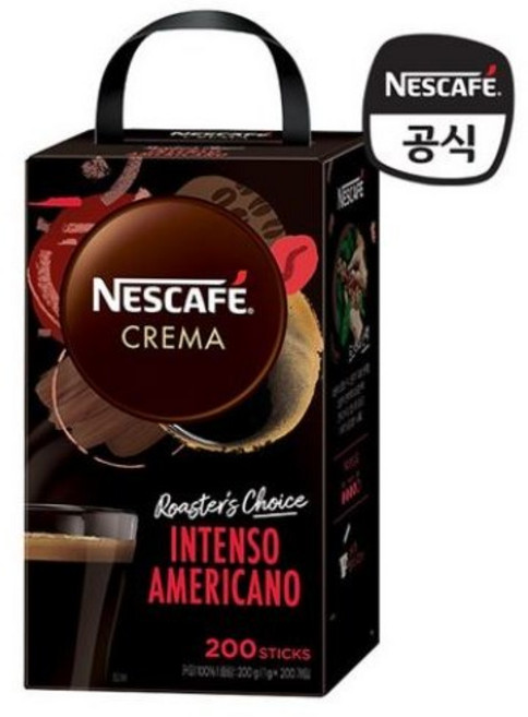 네스카페 크레마 인텐소 아메리카노, 1g, 200개입, 3개