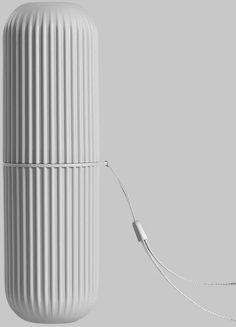 크리 에이 티브 잠수함 여행 칫솔 컵 세척 컵 휴대용 칫솔 보관, 라이트 그레이, 라이트 그레이