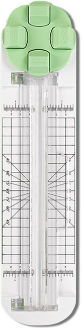 [데스크랩] 4in1 트리머 종이 재단기, 그린, 1개