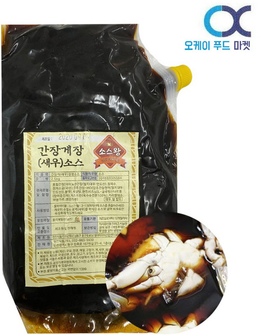 간장게장용 소스, 2.5kg, 1개