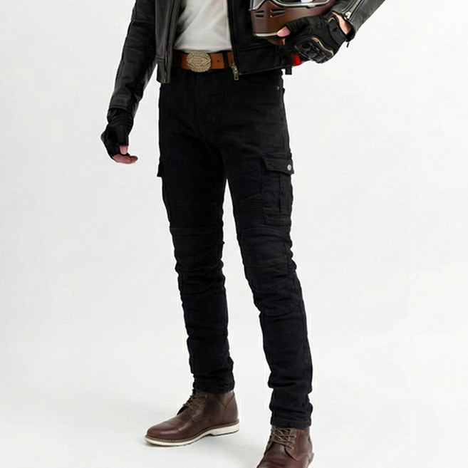 크크섬 데님 바이크팬츠 4종 [보호대포함]