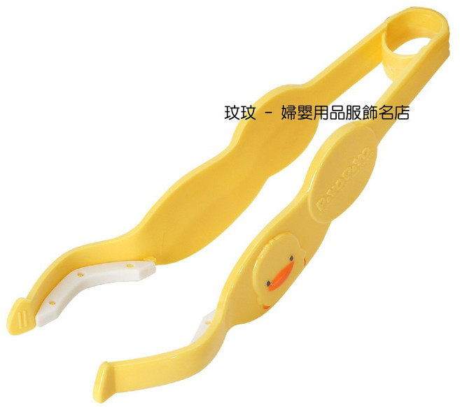 Piyo Piyo 黃色小鴨 高級奶瓶夾 GT-83148 台灣製造, 1個, 黃色