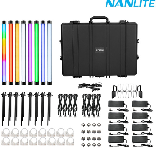 [NANLITE] 난라이트 파보튜브II 15XR 8라이트 키트 RGB조명 / PavoTubeII 15XR, 1개