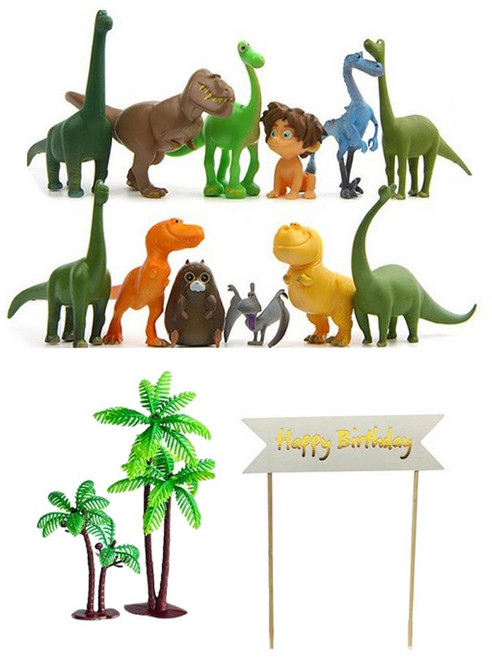 파티아일랜드 공룡피규어토퍼15종세트, 혼합색상, 1개