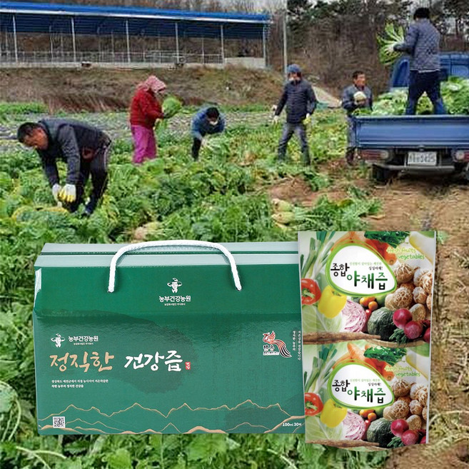 정직한 무즙 무시래기즙 무청 함유 100ml 30포 무우 진액, 파우치칼 포함, 3L
