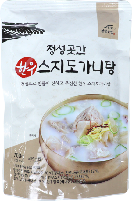 정성곳간 푸짐한 도가니탕 700g, 6개