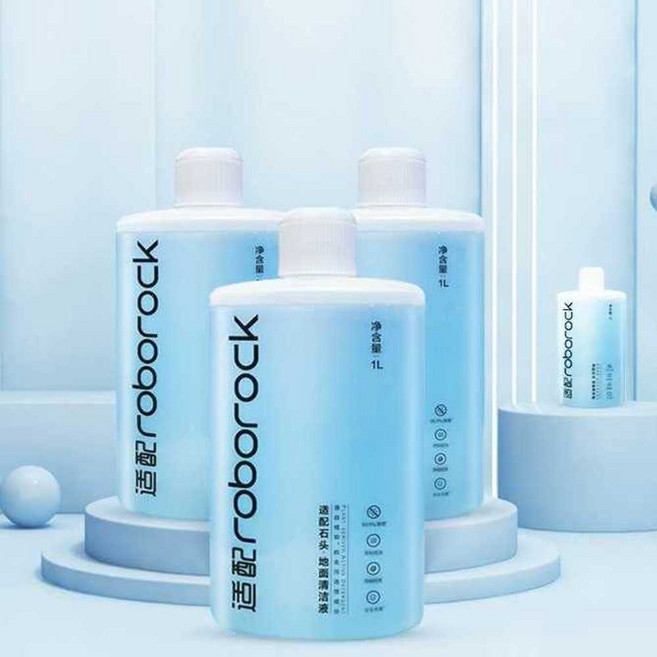 로보락세제 S7 S8 Pro Ultra 로봇청소기 호환용 세정제, 6개, 1L