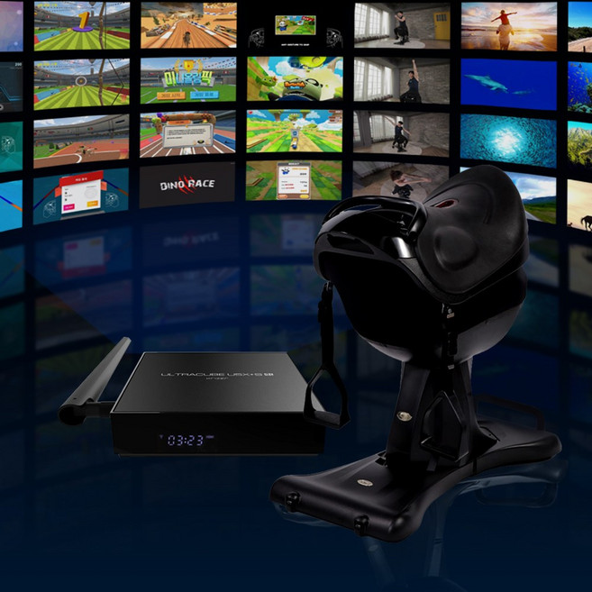 굿프렌드 어트랙션 TVR 프리미엄 가상현실+승마운동 선택3종, BLACK, 선택1 승마운동기(EQ-900)+VR기기