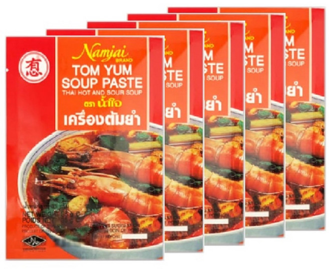 남자이 톰얌 스프페이스트, 35g, 5개