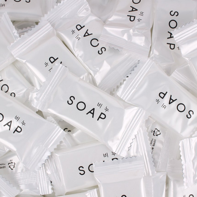 유림 일회용비누 6g 1000개입 호텔 모텔 숙박업 객실비누 여행용