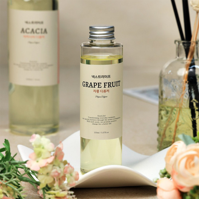 넥스트라이프 R 디퓨저리필 150ml 아로마 방향제 향기33종 방향제 구매별사은품, 04_불가리아로즈, 1개