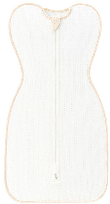 나비잠 신생아 여름 속싸개 밤부 메쉬 모로반사 방지 조리원 베이지 크림 화이트 M 1개 출산 선물