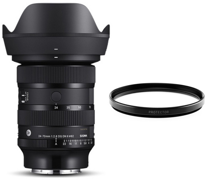 시그마 A 24-70mm F2.8 DG DN II 소니 FE + 시그마 필터
