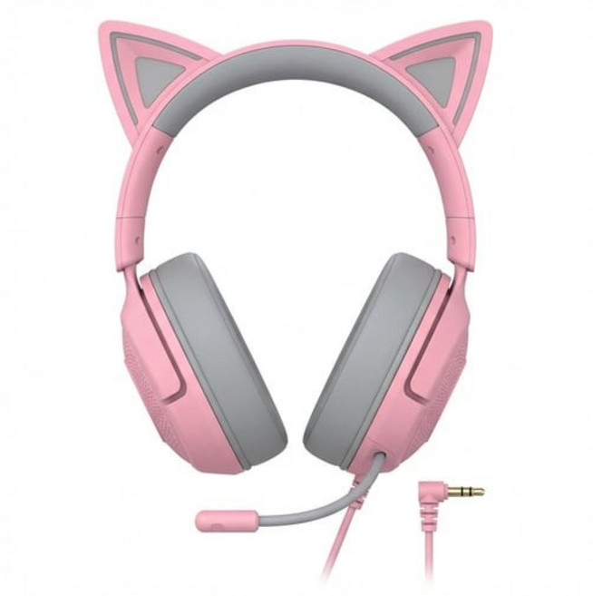 레이저 Kraken Kitty V3 X 유선 헤드셋, RZ04-05350100-R3M1, Pure Rust(러스트)