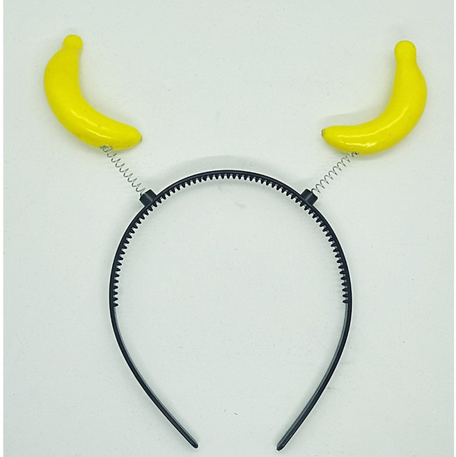 과일 채소 머리띠, 1개, 바나나머리띠