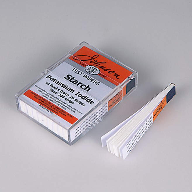 산화제검출지 (염소 아질산 등) Starch & Potassium Iodide Paper 요오드화칼륨전분지 (KSIC-4379), 1개