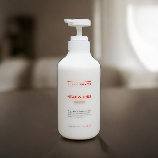 Headworks 헤드웍스 카페인 샴푸 500ml, 1병