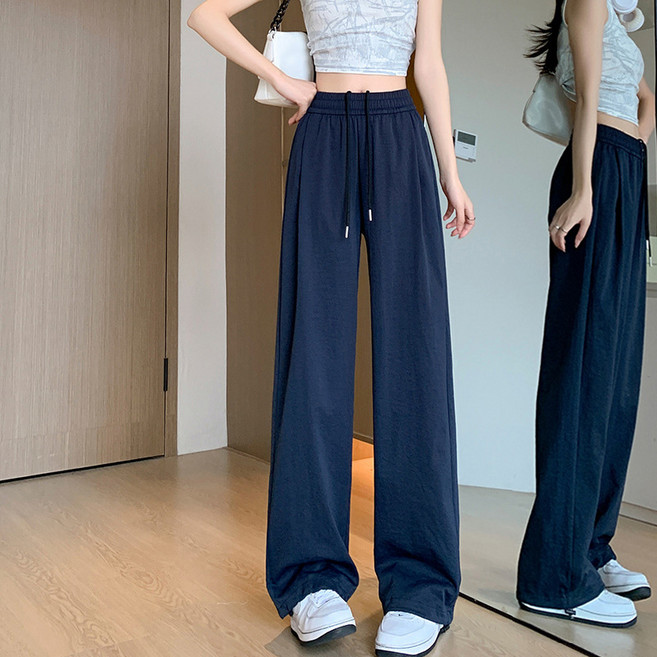 스토리원 여성 와이드 핏 트레이닝 팬츠 실루엣 컨트롤 바지 WM-SSBT033