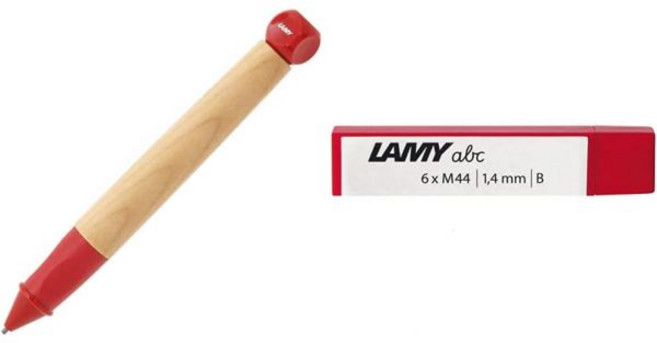 11357426 펜 샤프 리필 교체 심 펜슬 세트 구매LAMY 라미 샤프펜슬 abc 레드 1.4mm L110 수입품 교체용 잉크심 LM44 B abc용, 11357426 펜 샤프 리필 교체 심 펜슬 세트 구매