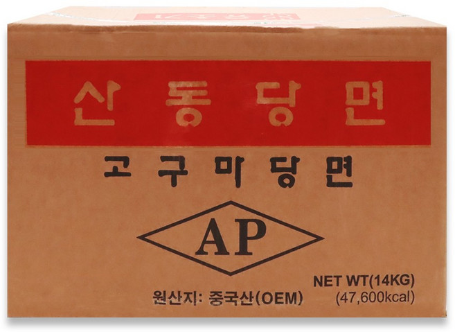 산동 고구마 당면 14kg, 1개