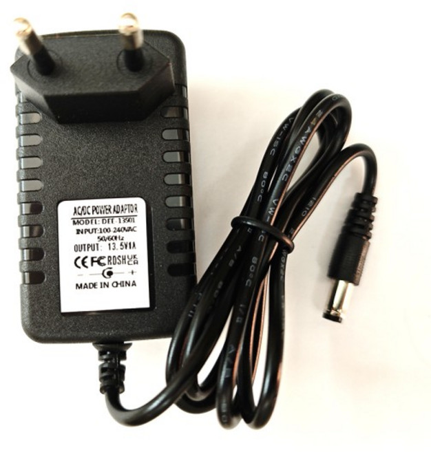 DC 전원 공급 장치 13.5V 1.5A 2A 전원 어댑터 트롤리 스피커 무선 마이크 비상 장비, 02 US PLUG, 03 13.5V1.5A