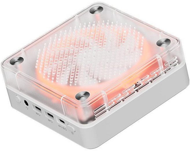 파이어뱃 MN56 시리즈 라이젠7 슬림형 미니 PC 7840HS, WIN11 Home, 화이트, 512GB, 16GB