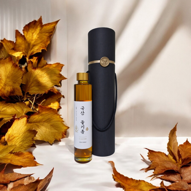 저온압착 통들깨 국산 들기름 200ml 레트로오일, 1개