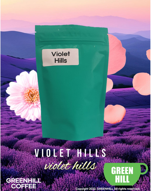 스페셜티 원두 바이올렛힐스, 1개, 100g, 홀빈(분쇄안함)