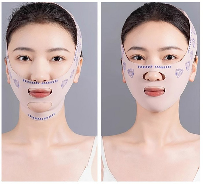 브이 리프팅 밴드 V라인 얼굴 리프팅 밴드 턱 선 당기미, 1개