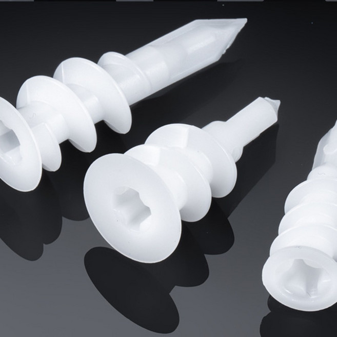 화이트 석고앙카 피스 볼트 체결 천정 합판 목재 나사고정, 10x33, 1개