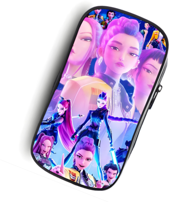 케이팝 데몬 헌터스 필통 케데헌 굿즈, 1개, A