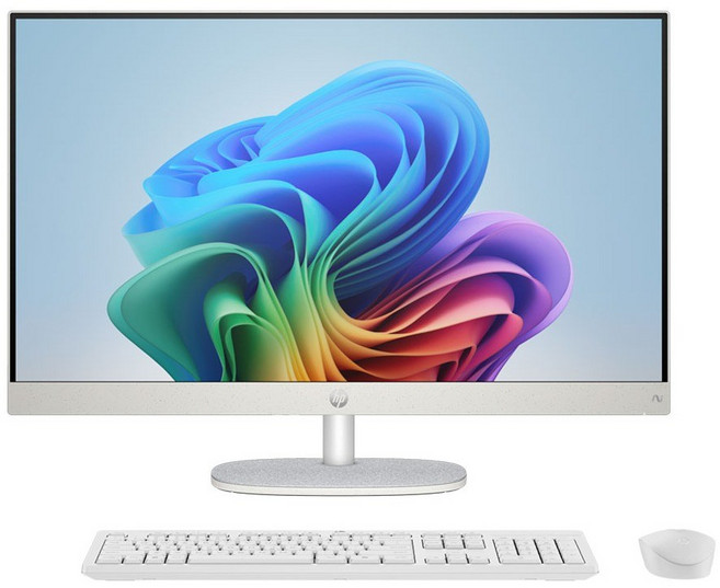 HP 2025 올인원 PC 라이젠5 라이젠 7000 시리즈, 화이트, 16GB, 512GB, WIN11 Home, 27-cr0009KL Max